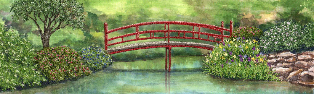 Bridge In The Japanese Gardens
