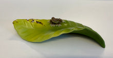 Load image into Gallery viewer, Large Leaf with Frog
