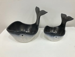 Mother and Calf Whale Bowl Set